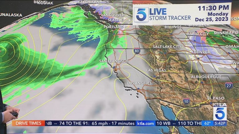 Large storm in Pacific Northwest expected to bring large surf, rip currents to Southern California b
