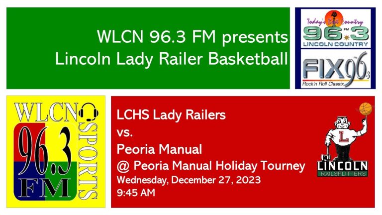 12/27/23 – LCHS Lady Railer basketball vs. Manual @ Manual Holiday Tourney