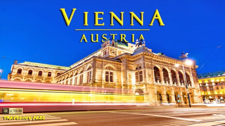 Vienna, Austria 4K ~ Travel Guide (Relaxing Music)