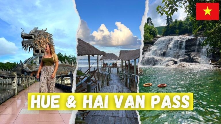 Exploring the Ancient City of Hue & The BEST Scenic Road in Vietnam | Southeast Asia vlog 43