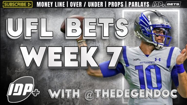 United Football League Best Bets for Week 7