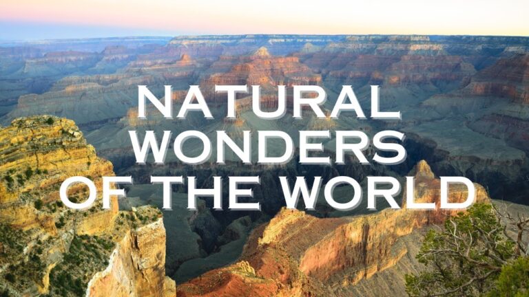 25 Greatest Natural Wonders of the World – A Travel Video #travel #nature #naturalwonders