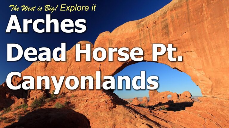 Detailed guide Moab Area – Arches & Canyonlands National Parks, Dead Horse Point Fisher Towers  more