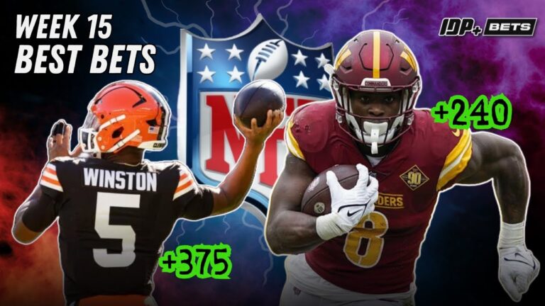DOMINATE NFL Prop Bets With These Best 6 Bets & Week 15 Parlay Picks!