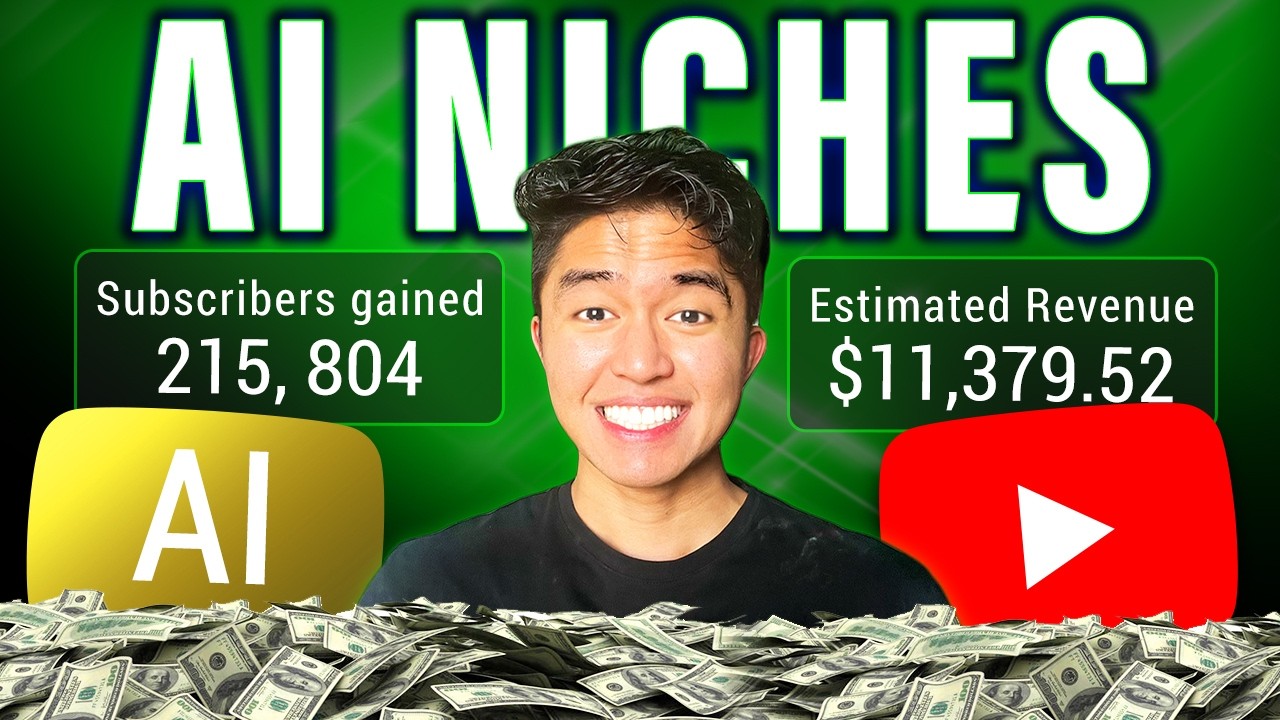 I Found the 5 BEST YouTube Niches to Make With AI in 2025! - EscapeSoul
