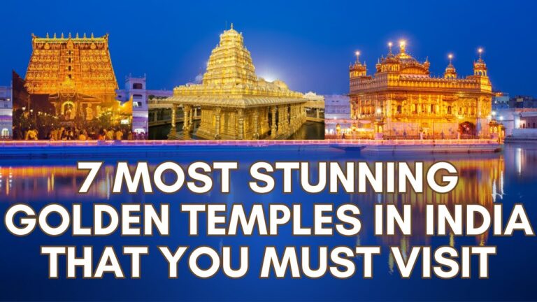 7 Most Stunning Golden Temples in India #travel #india #temple #hinduism
