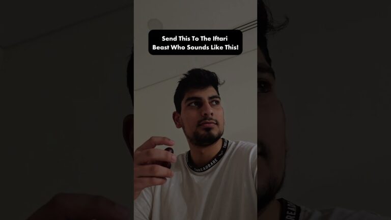 Iftari Gone Wild: Hear This Beast!