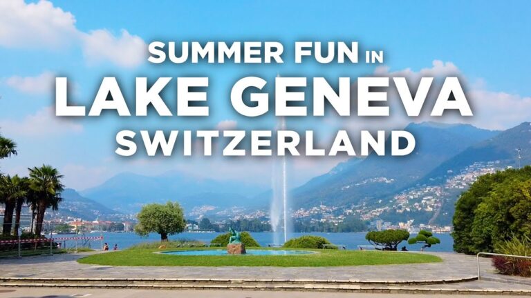Summer Fun in Lake Geneva Switzerland @tommytravelz