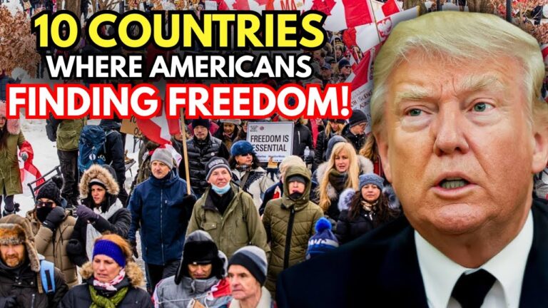 Escape the Chaos: 10 Countries Where Americans Are Finding True Freedom (2025 Guide)