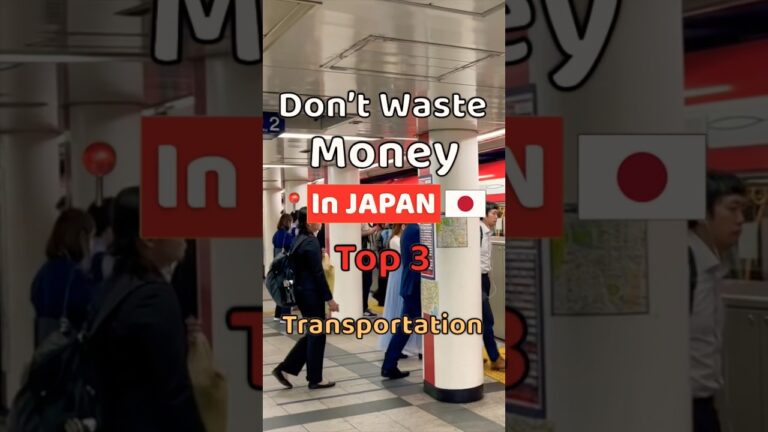 3 Transportation Money Traps Tourists Fall For in Japan — Avoid These in 2025! | #shorts, #japan