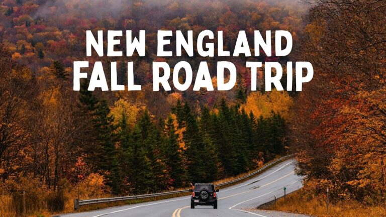 The ULTIMATE New England Fall Foliage Road Trip (New Hampshire, Vermont & Maine)