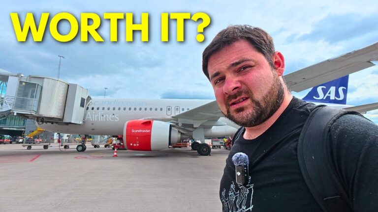 7 Hours In SAS Economy Class (Scandinavian Airlines A320neo + CRJ900 Review)