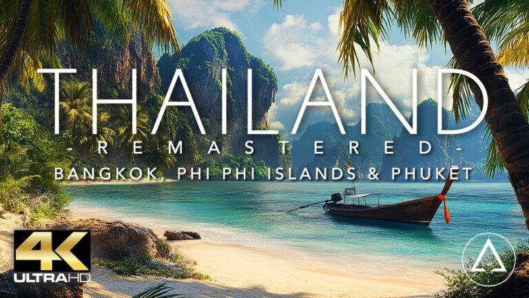 THAILAND 4K Long Video of Bangkok, Phi Phi Islands & Phuket – DRONE FOOTAGE (ULTRA HD)
