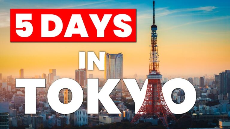 How to Spend 5 Days in TOKYO – Japan Travel Itinerary