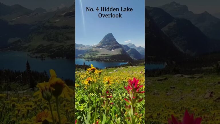Top 5 things to see at Glacier National Park, Montana! #adventureawaitsyou #nature #travel