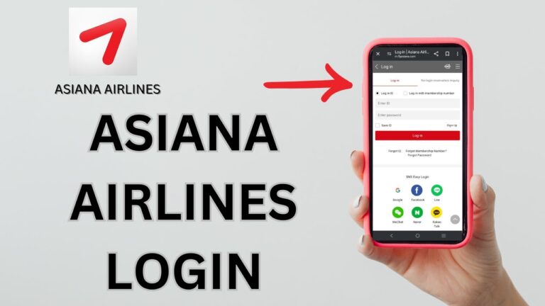 How to Login Asiana Airlines Account 2024? Asiana Airlines Login