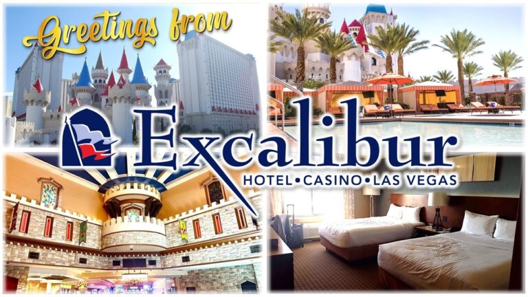 I Stay In Excalibur Las Vegas – I Was Shocked! | Excalibur Royal Tower Two Queen Room & Hotel Review
