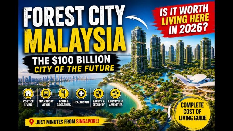 Forest City Malaysia: The $100 Billion City of the Future – Is It Worth Living Here in 2026?