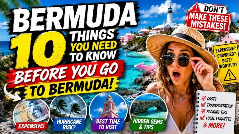 BERMUDA 10 Things You Need to Know BEFORE YOU GO TO BERMUDA