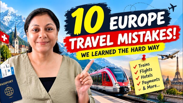 We Made These 10 Europe Travel Mistakes | Don’t Do This!