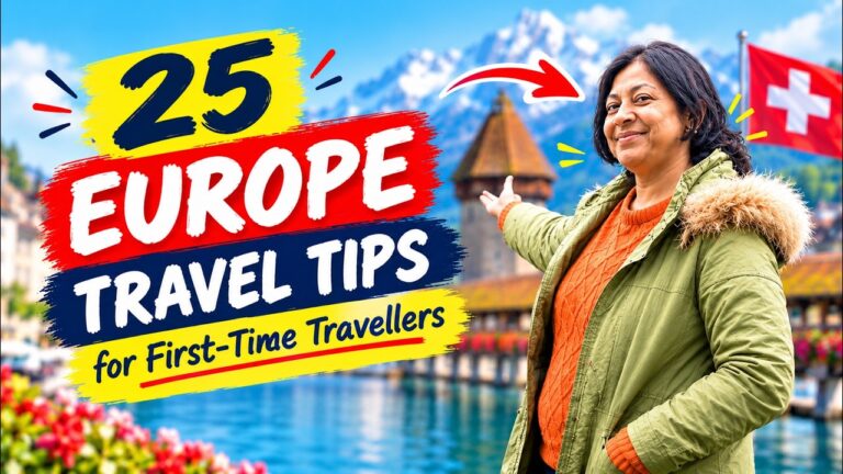 First Time in Europe? 25 Mistakes You MUST Avoid (India to Europe)